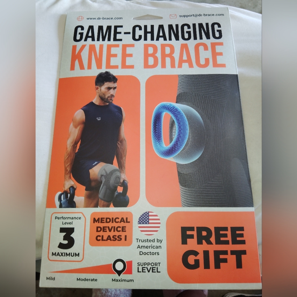 Game-Changing Knee Brace with Free Gift